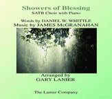 Showers of Blessing SATB choral sheet music cover